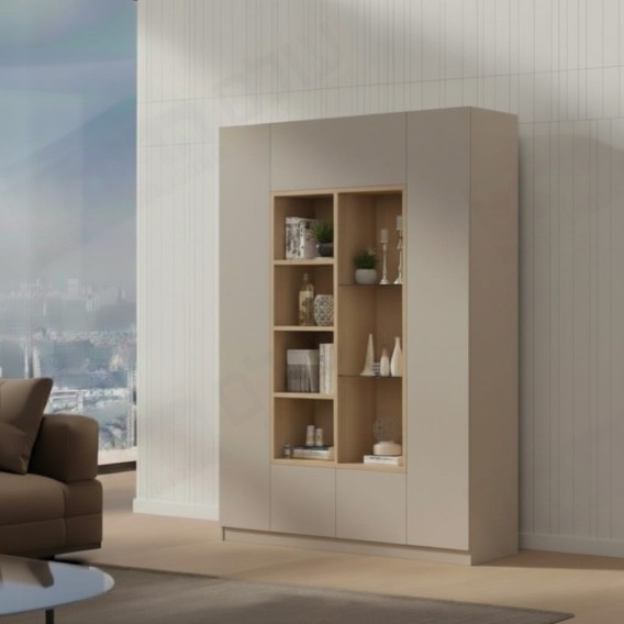 ספריית קודש מודרנית 4 דלתות דגם אלעד