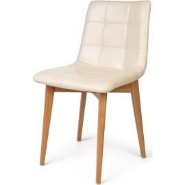 כסא עץ מרופד