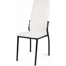 כסא מרופד עם רגלי מתכת ניקל דגם סחלב