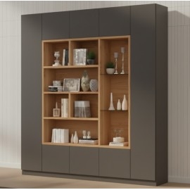 ספריית קודש מודרנית 5 דלתות דגם אלעד