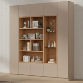 ספריית קודש מודרנית 5 דלתות דגם אלעד