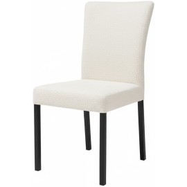 כסא ממתכת בעיצוב מודרני עם מושב מרופד דגם דני