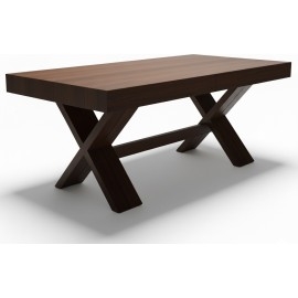 פינת אוכל פורניר עץ אלון משובח 100X180  נפתח ל 380 דגם אריה