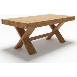 פינת אוכל פורניר אלון 100X180  נפתח ל 380