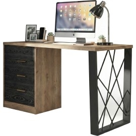 שולחן כתיבה  משולב 4 מגירות