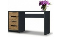 שולחן עבודה MDF איכותי 4 מגירות דגם מאיה שרטוט 2