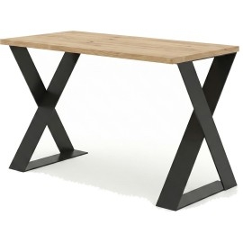 שולחן כתיבה רגלי מתכת דגם למבדה