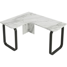 שולחן כתיבה פינתי רגלים מתכת