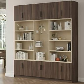 ספריית קודש מודרנית 6 דלתות דגם דביר