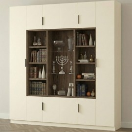 ספריית קודש מודרנית 6 דלתות דגם דביר
