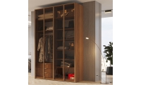 ארון בגדים 4 דלתות דגם מנהטן