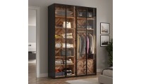 ארון בגדים 4 דלתות דגם דובאי