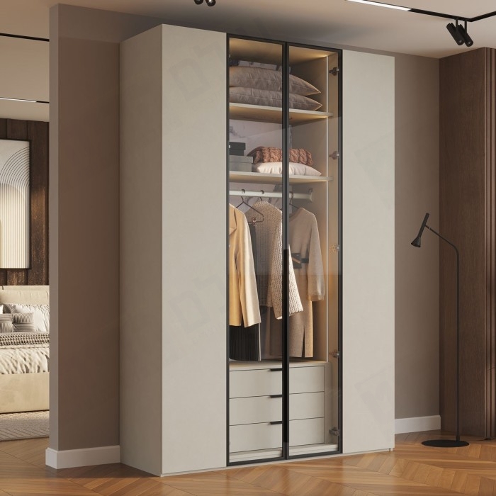 ארון בגדים 4 דלתות דגם בוקרשט