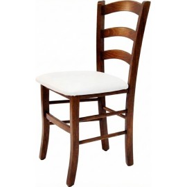 עוד עלכסא עץ בוק מרופד דגם קאנטרי