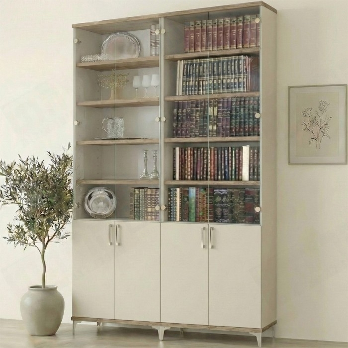 ספריית קודש סנדוויץ 4  דלתות דגם איתמר