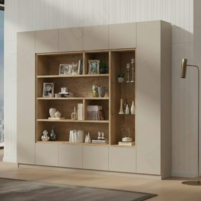 ספריית קודש מודרנית 6 דלתות דגם אלעד