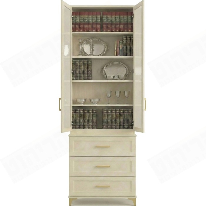 ספריית קודש סנדוויץ 2 דלתות ו 3 מגירות דגם דוד