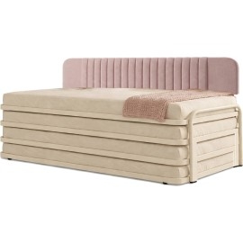 עוד עלמיטת נוער מרובעת עשויה מתכת דגם בסיסית + גב מרופד