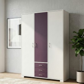 עוד עלארון בגדים 3 דלתות ו 3 מגירות דגם רעות 