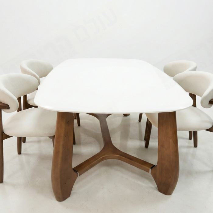 פינת אוכל נפתחת דגם Elite 268 עיצוב יוקרתי ופונקציונליות מושלמת