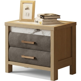 עוד עלשידת לילה מעוצבת 2 מגירות דגם מלגה