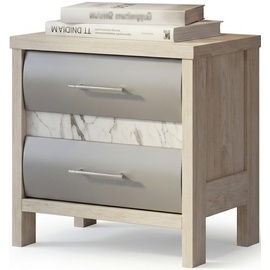 עוד עלשידת לילה מעוצבת 2 מגירות דגם קיסריה