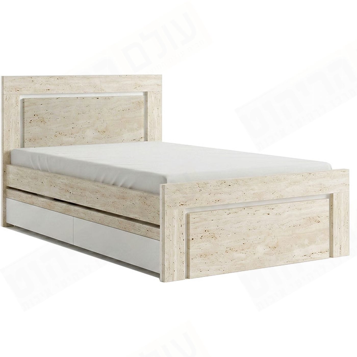 מיטת נוער כוללת מיטת חבר ו2 מגירות דגם במבינו