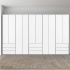 ארון בגדים 10 דלתות ו 9 מגירות