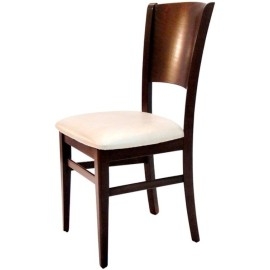 כסא עץ משולב ריפוד דגם גיא