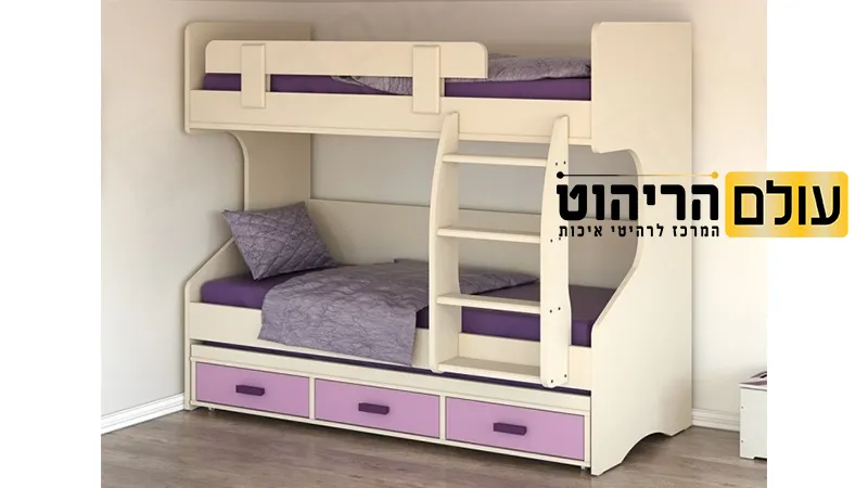 מיטות קומותיים לילדים